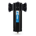 black compact water separator