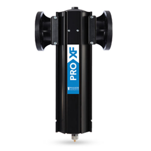 black compact water separator