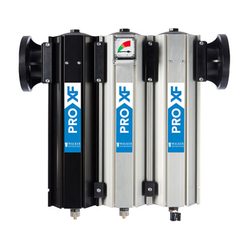 PRO XF Coalescing and water separator banked together