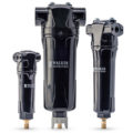 three black water separators