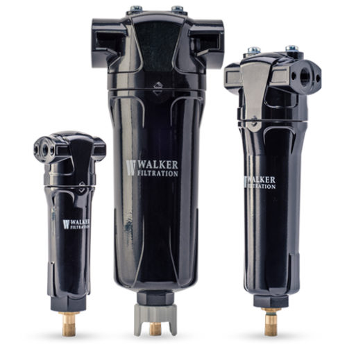 three black water separators