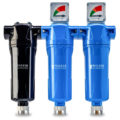 water separator trained to coalescing filters