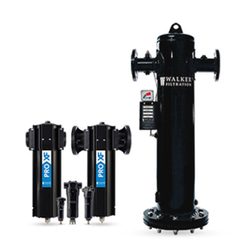 Group of fabricated flanged water separators