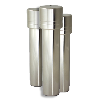 group shot of stainless steel high pressure filters